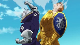 Escanor vs Estarossa Dublado em 4k [upl. by Korney437]