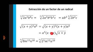 Cómo extraer un factor de un radical  Amplificación de radicales  Racionalización [upl. by Anirbac123]