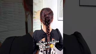 Full hair braid style hairbraids braids hairstyle hairtutorial shorts viralvideo [upl. by Shiller]