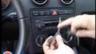 2007 Audi A3 Concert Radio Removal [upl. by Hopkins]