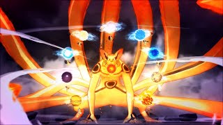 Naruto Nine Tails Chakra Mode Vs Minato Nine Tails Chakra Mode [upl. by Notneiuq]