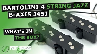 Bartolini baxis J45J LS 5 String Jazz Bass® Pickup Set What’s In The Box A CloseUp Look [upl. by Hibbert288]