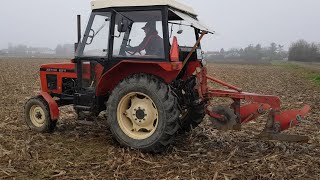 Zetor 6211  plugploughpluh OLT Posavac  oranjeploughingorba 2020  raw engine sound [upl. by Aytac]