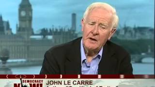 British Novelist John le Carré on Democracy Now 2010 [upl. by Nayrda425]