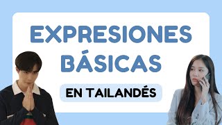 Aprende Tailandés Expresiones básicas [upl. by Anauqahs111]