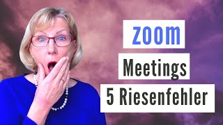 An Zoom Meeting teilnehmen  5 Fehler die du unbedingt vermeiden solltest [upl. by Stine]