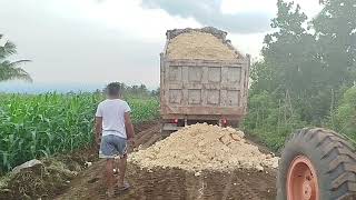 Road embankment motor grader spreading Equipment amp Operator Channel [upl. by Anatola]