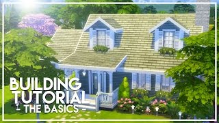 BASIC BUILDING TUTORIAL  The Sims 4 Builders Bible [upl. by Angil]