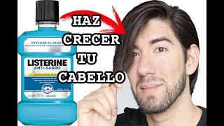 COMO HACER CRECER TU CABELLO RAPIDO CON ENJUAGUE BUCAL  JM Montaño [upl. by Farkas]