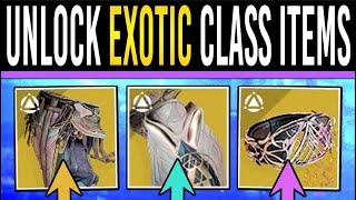 Destiny 2 How to Get EXOTIC CLASS ITEMS Dual Destiny Mission amp Class Item Guide The Final Shape [upl. by Naibaf]