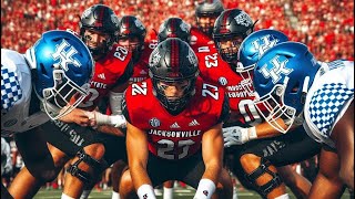 JACKSONVILLE STATE VS KENTUCKY EA SPORTS College Football 25 Full Gameplay [upl. by Anirok]