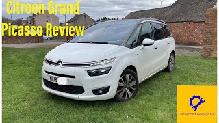 Citroen C4 Grand Picasso Exclusive HDI Blue Automatic Review  MPV  7 Seater  16 HDI Blue [upl. by Colwell733]