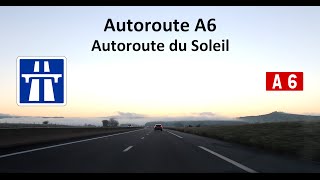 201604  Autoroute du Soleil A6  Auxerre  Beaune [upl. by Wivinia]