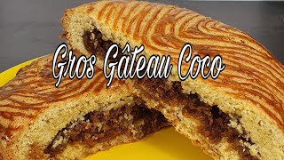 45 Gros Gâteau🥧 Coco 🥥 Antillais 🏝 Caribbean Coconut cake recipe 🏝 [upl. by Fatma]