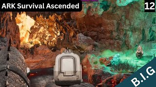 ARK Survival Ascended  Lava Cave  Artifact of the Massive  Ep12 [upl. by Nadabas42]