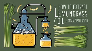 Steam Distillation of Lemongrass Oil The Science Behind Extraction [upl. by Hakaber]