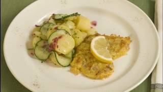 Rezept für Schnitzel in Parmesanhülle [upl. by Adiene182]