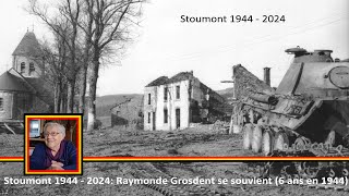 1944  2024 Interview de Mme Raymonde Grodent Stoumont [upl. by Einnaj942]