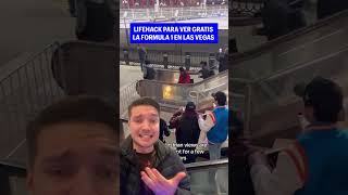 TRUCO en LAS VEGAS para ver la Formula 1 GRATIS [upl. by Hanikahs]