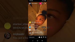 quotMONIECE SLAUGHTER IG LIVEquot [upl. by Nhojleahcim]