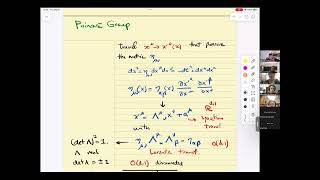 Lecture 10 Representations of Poincare group [upl. by Aelahs295]