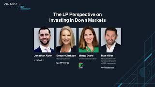 The LP Perspective on Investing in Down Markets Vintage VC Summit 2023 [upl. by Adnirim]