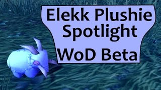 Elekk Plushie Achievements Battle Pet Abilities and Overview of WoWs Elekk Plushie Pet [upl. by Soalokin]