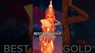 Rose gold e0998d dresstoimpress roblox luvv music dti metal rosegold gold [upl. by Araldo]