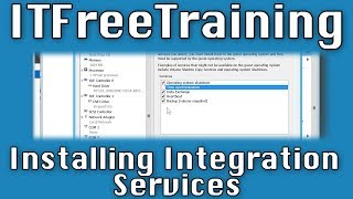 Installing Integration Services [upl. by Ennadroj]