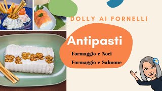 2 Antipasti sfiziosi a base di formaggi con Noci e Salmone Affumicato Perfetti per cene in famiglia [upl. by Nyleahs]