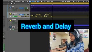 How to add REVERB and DELAY to your tracks  Logic Pro [upl. by Adnawak]