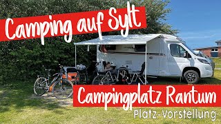 Camping auf Sylt  Campingplatz Rantum  Urlaub mit Wohnmobil amp Hund [upl. by Nolad]