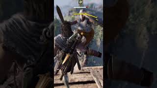 Powerful Spartan kick  Assassins Creed Odyssey shorts [upl. by Joshi265]