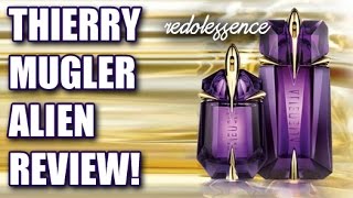 Alien by Thierry Mugler Fragrance  Perfume Review [upl. by Sesiom659]