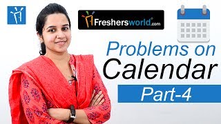 Aptitude Made Easy  Problems on Calendar 4 Basics and Methods Shortcuts Time and Date [upl. by Wilterdink]