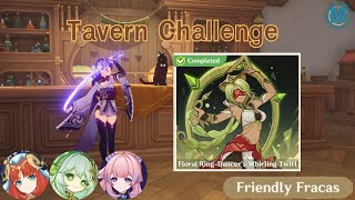 Tavern Challenges  Floral RingDancers Improvisation Friendly Fracas  Genshin Impact TCG 51 [upl. by Belak371]