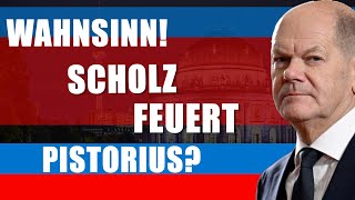 🔥 Scholz wirft Pistorius raus Bricht die SPD jetzt endgültig auseinander [upl. by Ardnaid562]