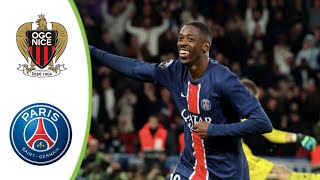 OGC Nice vs Paris SaintGermain  Extended Highlights amp All Goals 2024 HD [upl. by Dnalra]