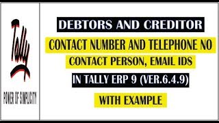 How to export party details in tally erp 9contact personamplistemail idtelephone no649 [upl. by Boleyn120]