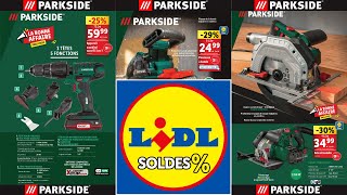 catalogue LIDL Parkside ✅ arrivage bricolage et soldes du 26 juin 2024 🛠 [upl. by Soelch]