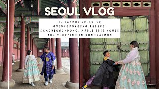 Seoul Vlog ft Gyeongbokgung Palace and Samcheongdong [upl. by Ailugram730]