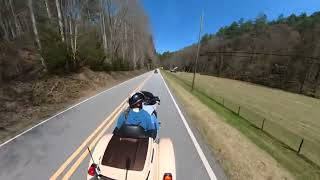 Clayton Ga riding Hwy 28 War Woman Part 4 claytonga [upl. by Danielson516]