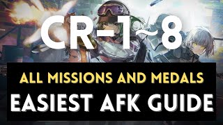 CR1 to CR8 Easiest AFK Guide Ela Analysis and Pulling【 Arknights】 [upl. by Mariano70]