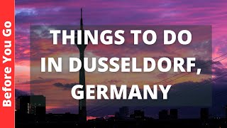 Dusseldorf Germany Travel Guide 12 BEST Things To Do In Düsseldorf [upl. by Siulesoj903]