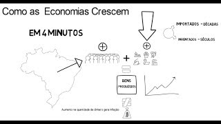 Como os Países Ficam Ricos  Entenda por que as Economias Crescem [upl. by Marentic]