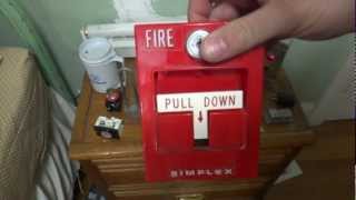 Unboxing an Awesome Simplex fire alarm elevator buttons and a padlock from FB fan Dan G [upl. by Christis]