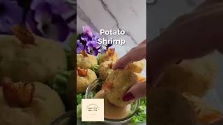 Potato shrimp 🍤 madewithlovebyjo6 food recipes recipeideas aesthetic inspiration magical [upl. by Enitsahc]