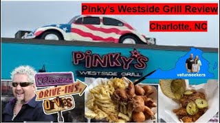 Pinkys Westside Grill Charlotte NC Featured on Diners DriveIns amp Dives [upl. by Soll968]