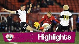 Barnsley 1 Derby County 2 Highlights  Championship 20132014 [upl. by Echikson]