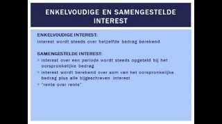 Samengestelde interest  eindwaarde van een kapitaal MampO havovwo [upl. by Lynd]